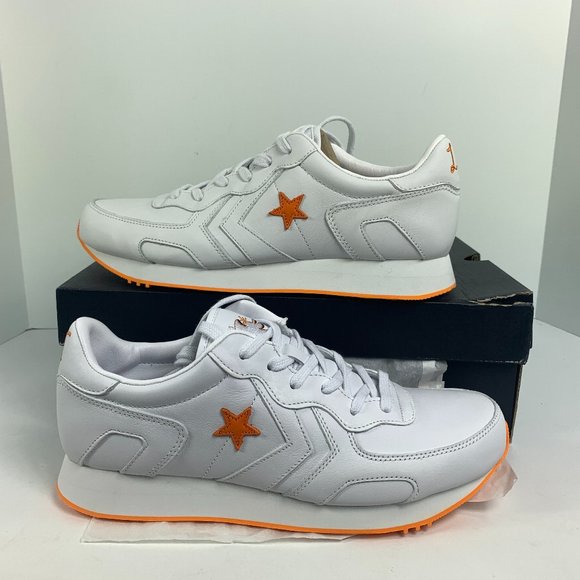 Mens Converse x Illegal Civilization Thunderbolt Ox 162923C White/Orange 9.5 NWB